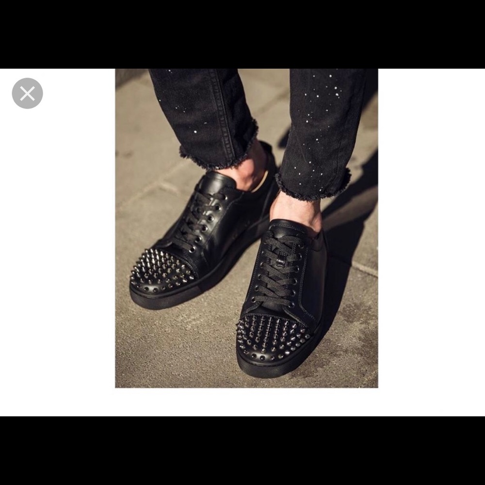 11.5 Mens Black Christian Louboutin Sneakers